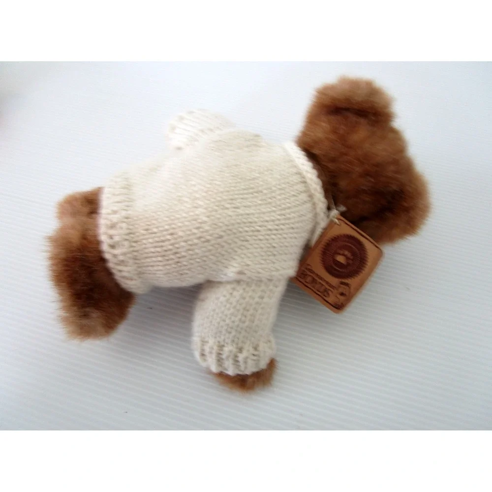 VINTAGE BOYDS BEARS STURBRIDGE Q. PATRIOT TEDDY BEAR USA SWEATER 9